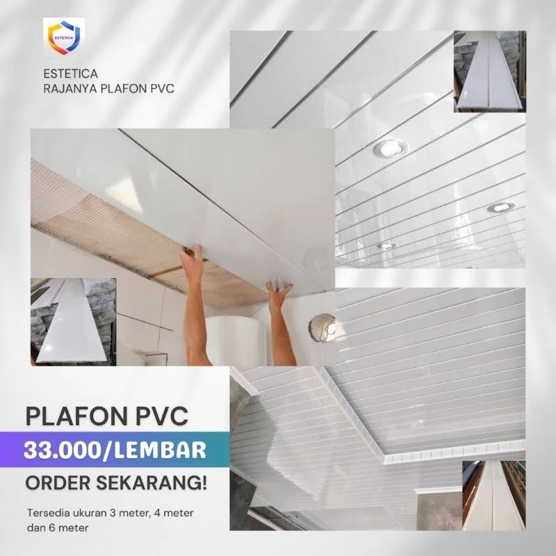 Plafon PVC Tiger Anti Jamur Bocor 4M
