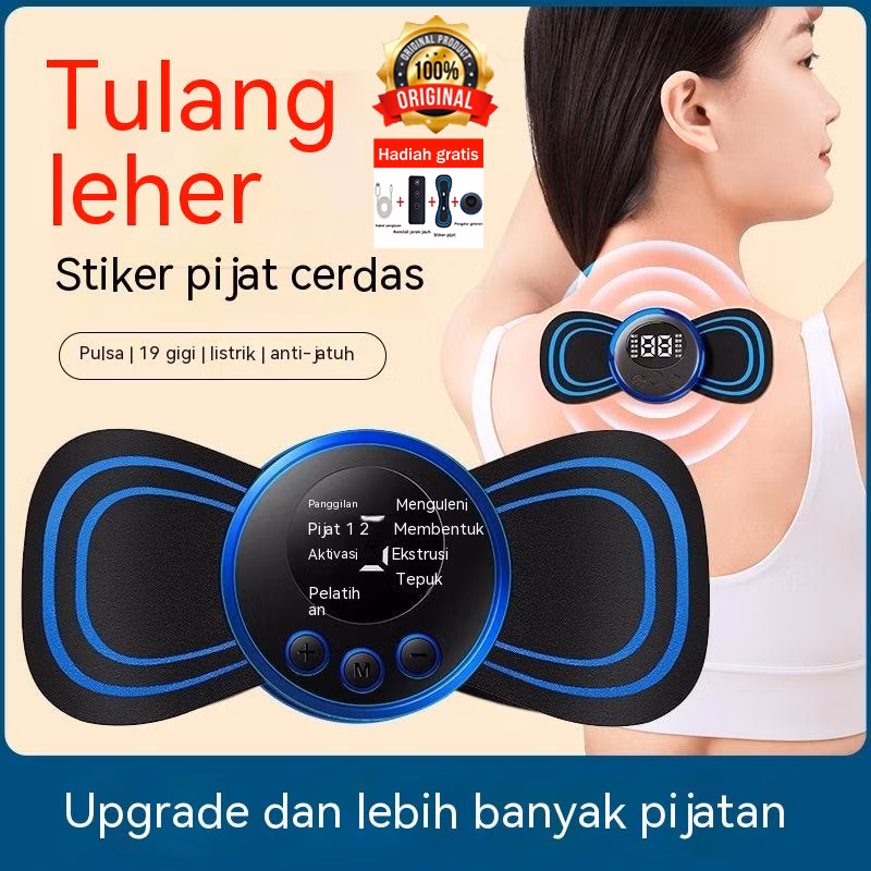 ★Serbaguna Digital Stick Massager/Terapi Otot Perut Massager/Leher/Punggung/Bahu/Kaki dan Lengan/pij