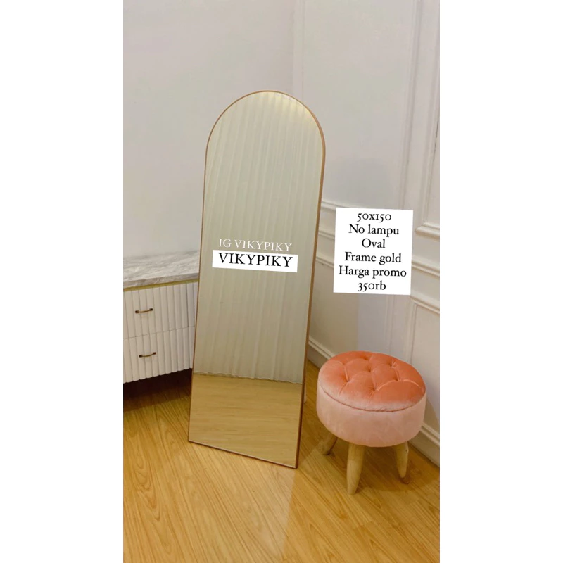 01. Standing Mirror / Cermin Full Body
