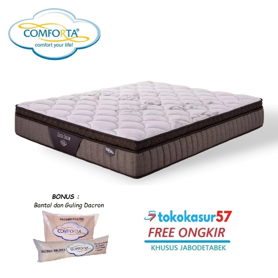 COMFORTA Kasur Springbed Type Super Dream - Matras Saja
