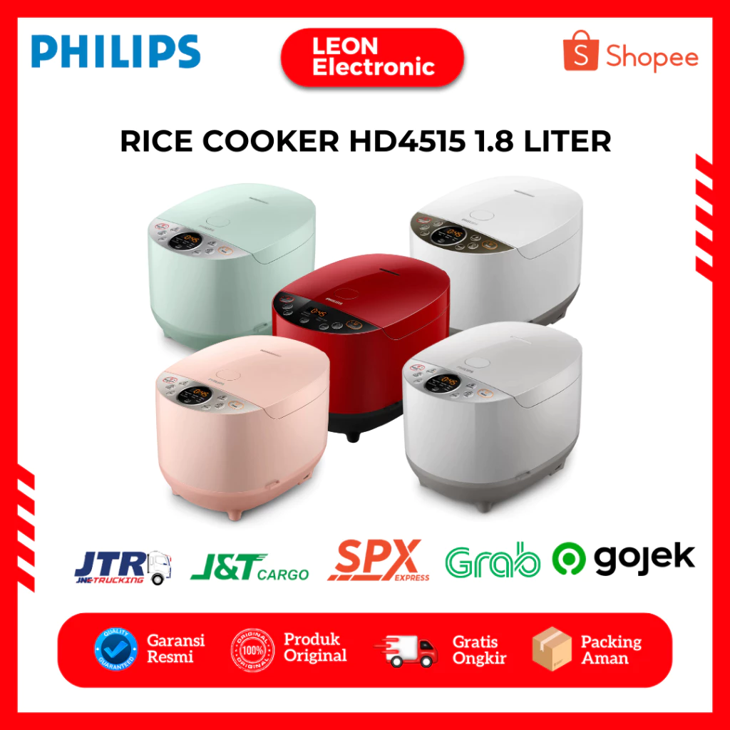 PHILIPS RICE COOKER DIGITAL 1.8L HD4515
