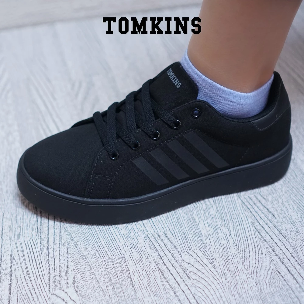 TOMKINS Crayon -  Black Sepatu Sekolah Wanita