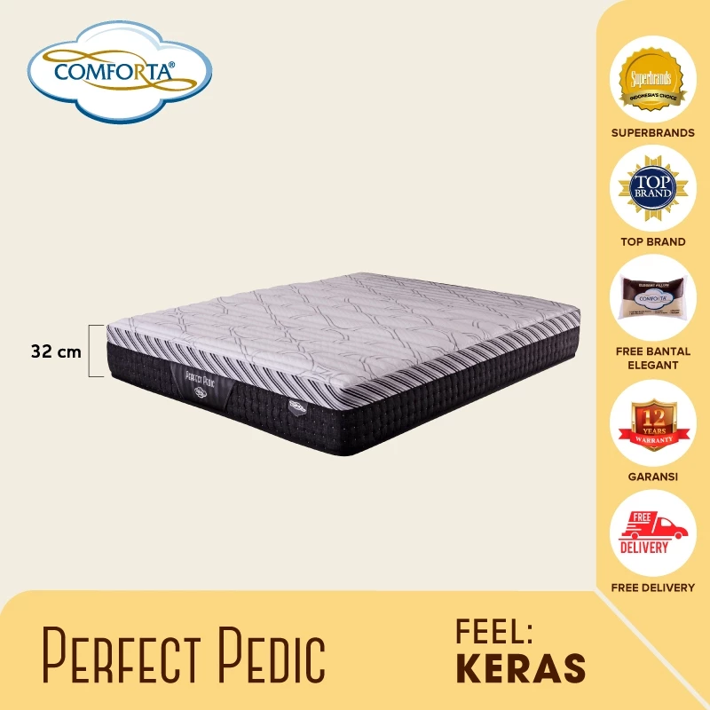 COMFORTA Kasur Springbed Perfect Pedic (Matress Only)