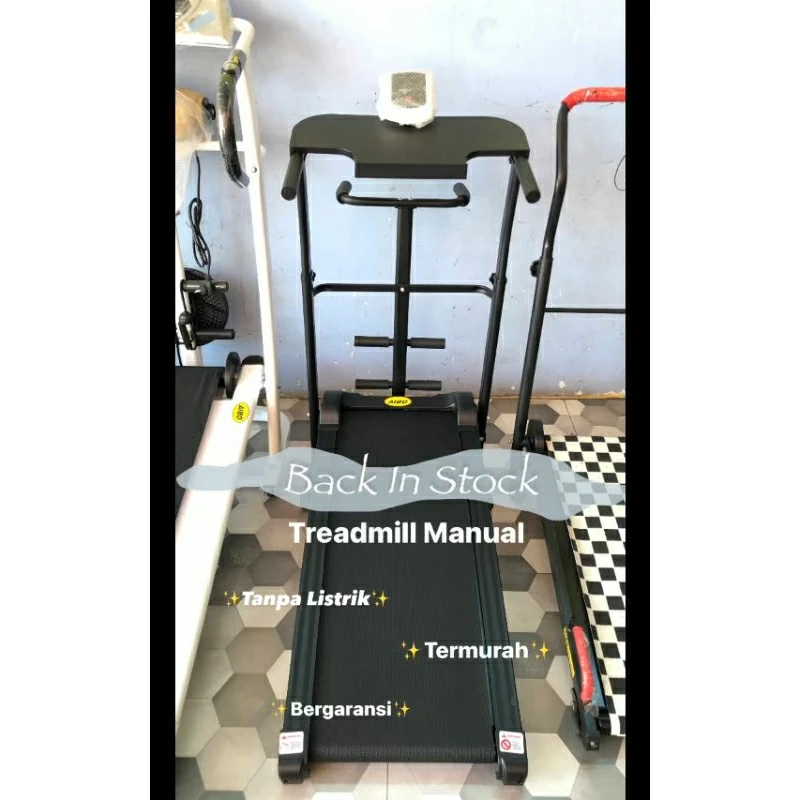 AIBO FITNESS & HEALTH BANJARMASIN - Treadmill Manual M21 / Treadmill Manual 131 Alat Olahraga / Treadmill