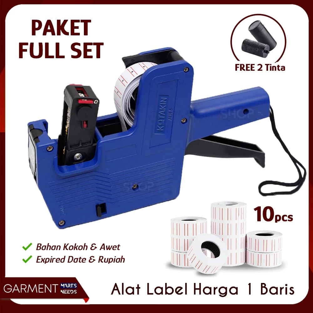59. Alat Label Harga Expired Date Price Label 8 digit MX 5500