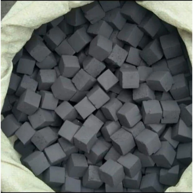 Arang Briket Cube untuk BBQ Berat Isi 1kg.