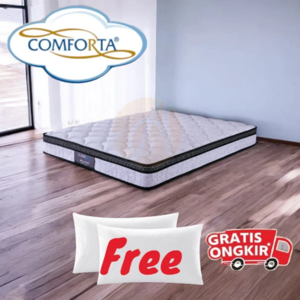 Matras Comforta Superfit Neo Silver 90 100 120 140 160 180 200, Matras Super Nyaman, elegan, Extra Lembut, Promo, Terlaris