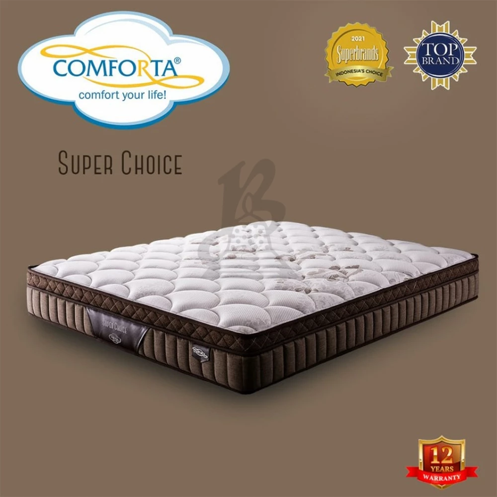 KASUR Matras Springbed Comforta MURAH PROMO MALANG Super Choice NEW 90 100 120 140 160 180 200 )