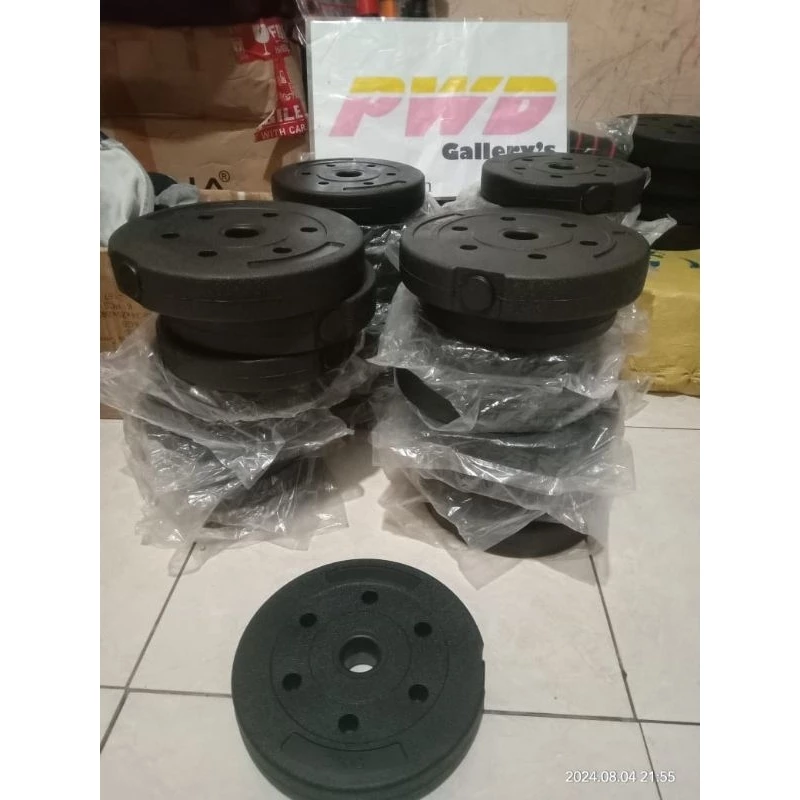 tambahan plate atau lempengan barbell 1,25 kg - 3kg Banjarmasin murah