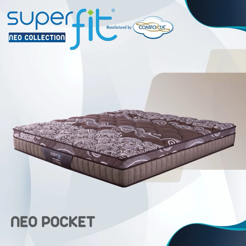 KSF NEO | Springbed Superfit Neo Pocket Comforta | Kasur Superfit Comforta Neo Platinum & Neo Silver