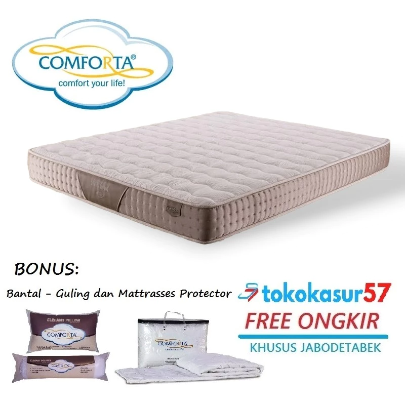 COMFORTA Kasur Full Latex Type Solid Spine - Matras Saja