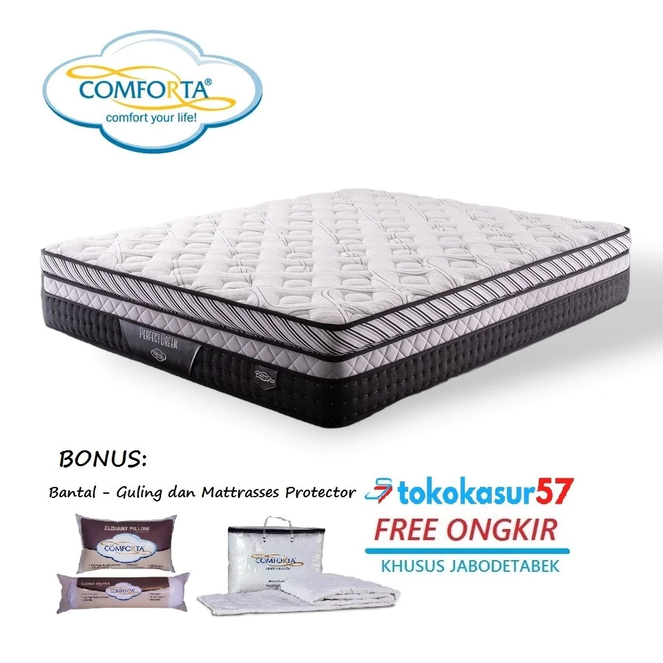COMFORTA Kasur Springbed Type Perfect Dream - Matras Saja