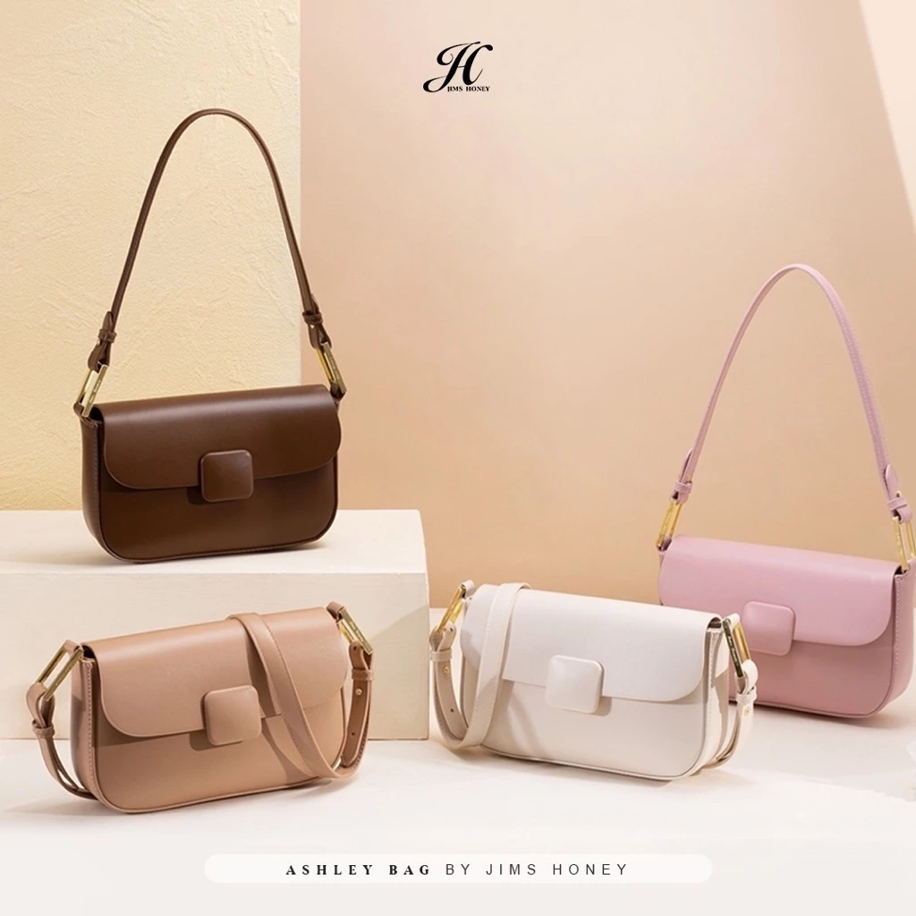 Best Sale Ashley Bag Tas Selempang Dan Bahu Wanita Jimshoney Banjarbaru ( Bisa Cod )
