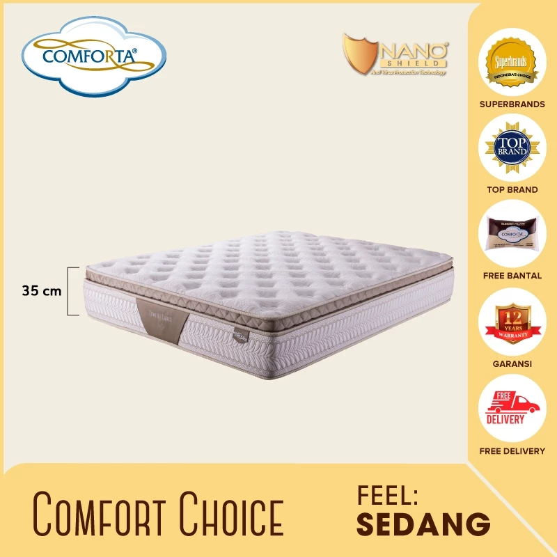 COMFORTA Kasur Springbed Comfort Choice (Matress Only)