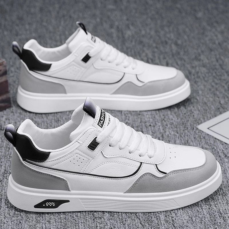 Sepatu Pria Keren Sneakers Dewasa Sepatu Kerja Kuliah Travelling Sepatu Olahraga Sekolah Lari Hitam New Men Running Shoes