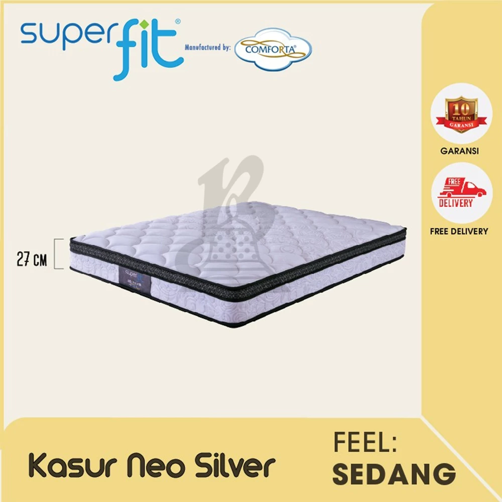 Matrass Springbed Comforta Superfit Neo Silver PASTI DAPAT DISKON TAMBAHAN MURAH POL