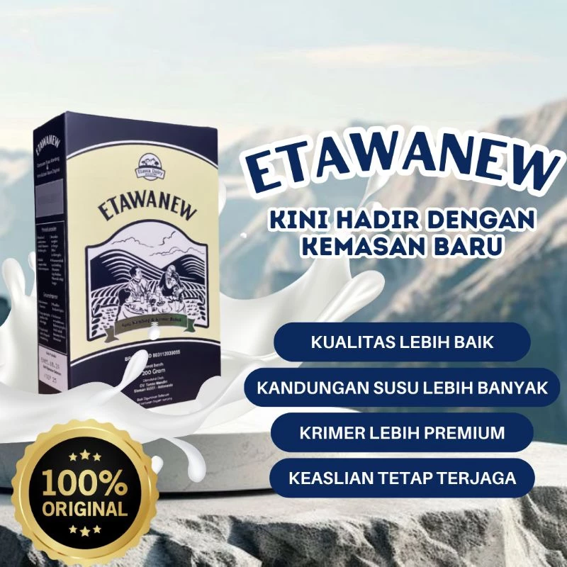 Susu ETAWANEW PLATINUM BANJARMASIN 200 GRAM Susu Kambing Etawa Bubuk Solusi Cegah Masalah Tulang & Sendi,Pernafasan & Asam Lambung