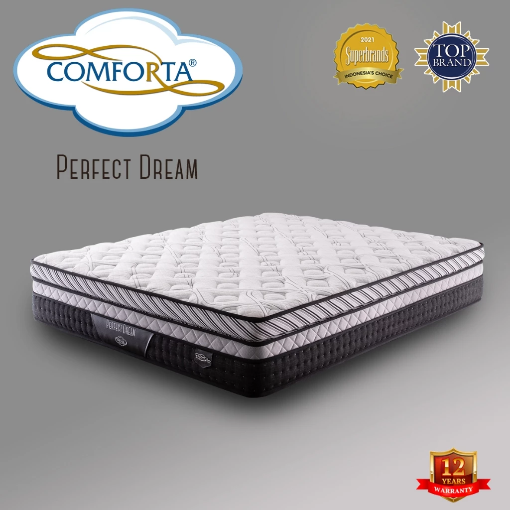 Comforta Kasur Springbed Perfect Dream | Matras 90 100 120 160 180 200 - 200x200 | SP Mattress