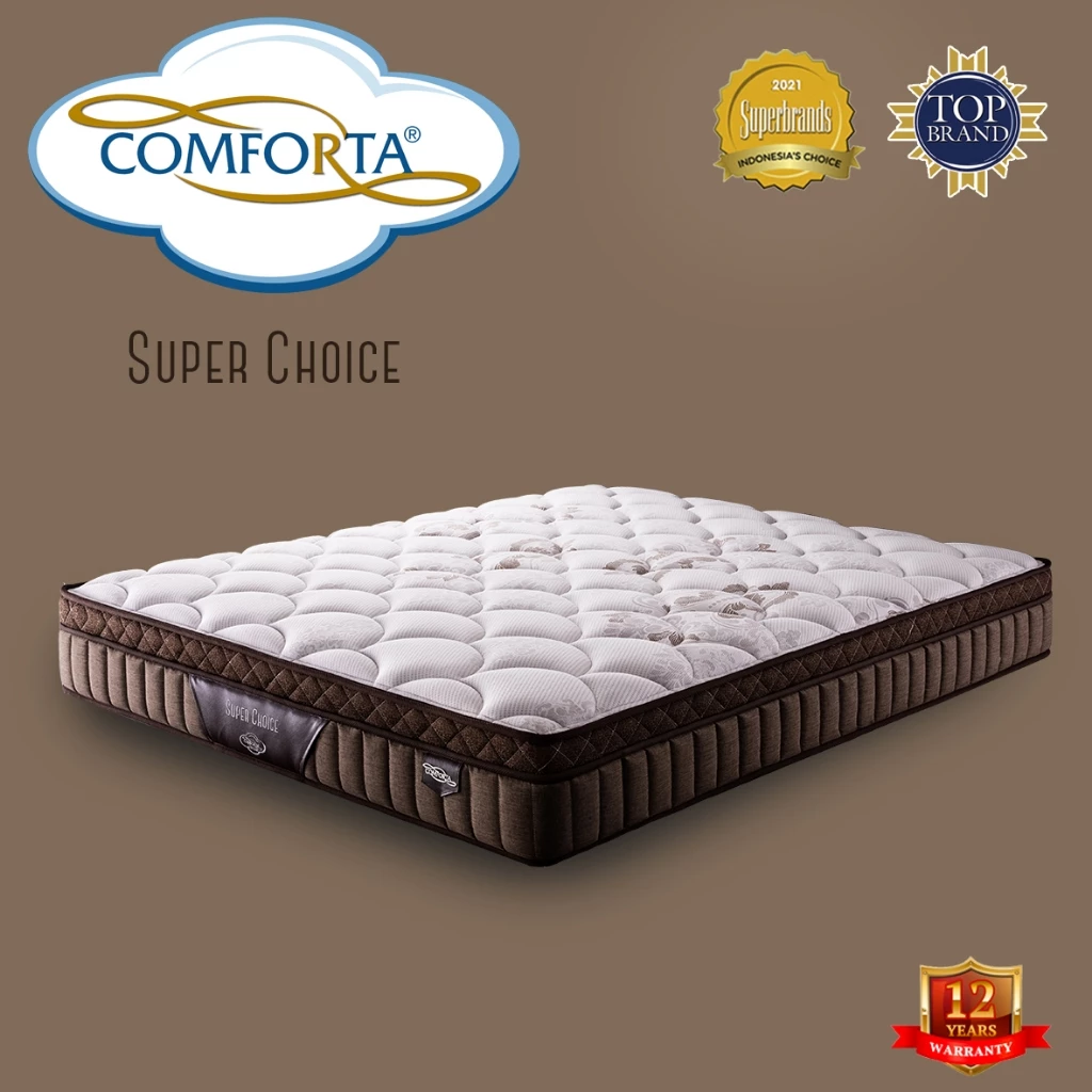Comforta Kasur Springbed Super Choice | Matras 90 100 120 160 180 200 - 200x200 | SP Mattress