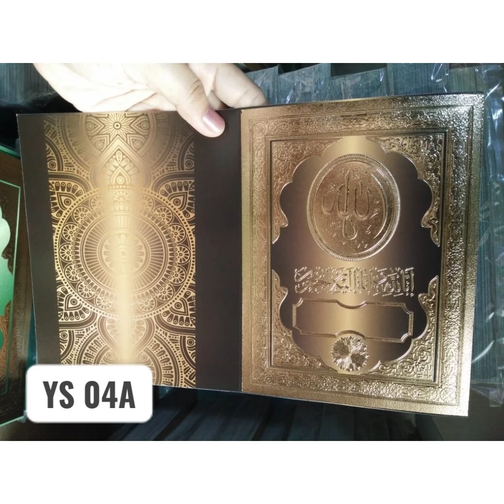 TRG Sampul Buku Tulis Plastik Kwarto Quarto Bening BCV-PS10 SIDU 38 58 Lembar Isi 10 Clear Plastic Book Cover