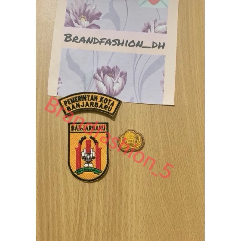 (Ready) Logo | lambang Bordir Pemda | Pemkot Banjarbaru