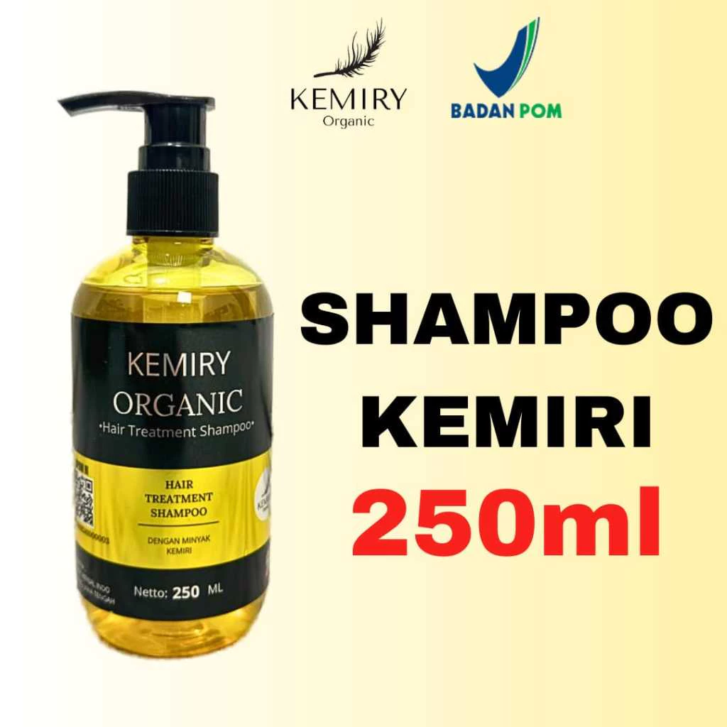 Shampoo Kemiri Bakar Penumbuh Rambut Rontok Shampo Anak Anti Ketombe Hair Treatment Original Penghilang Uban Asli