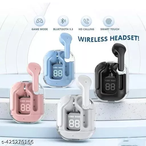 Ultrapods TWS Bluetooth 5.3 Earphone Android with Microphone HiFi Stereo Bass Earbuds
