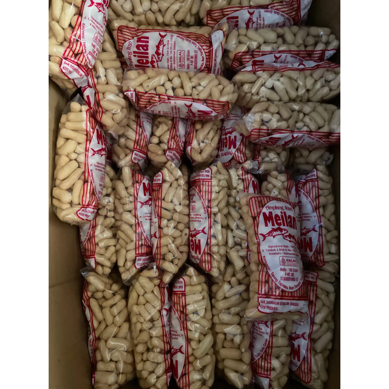 Amplang meilan 100gr (1pcs)/ amplang ikan tenggiri premium / oleh oleh banjarmasin / kuku macan premium