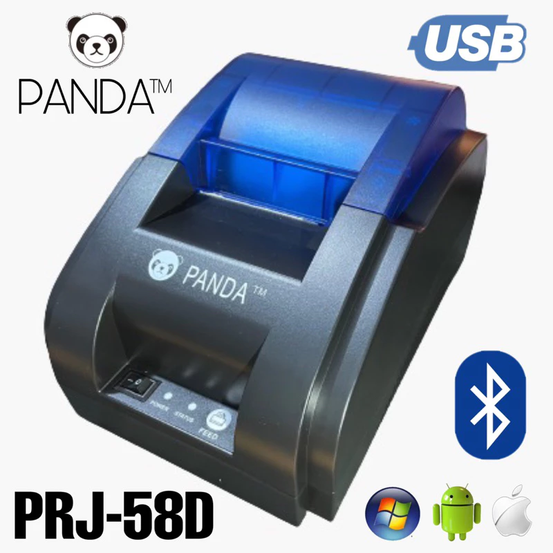 06. PRINTER POS PANDA PRJ-58D 58MM USB + BLUETOOTH