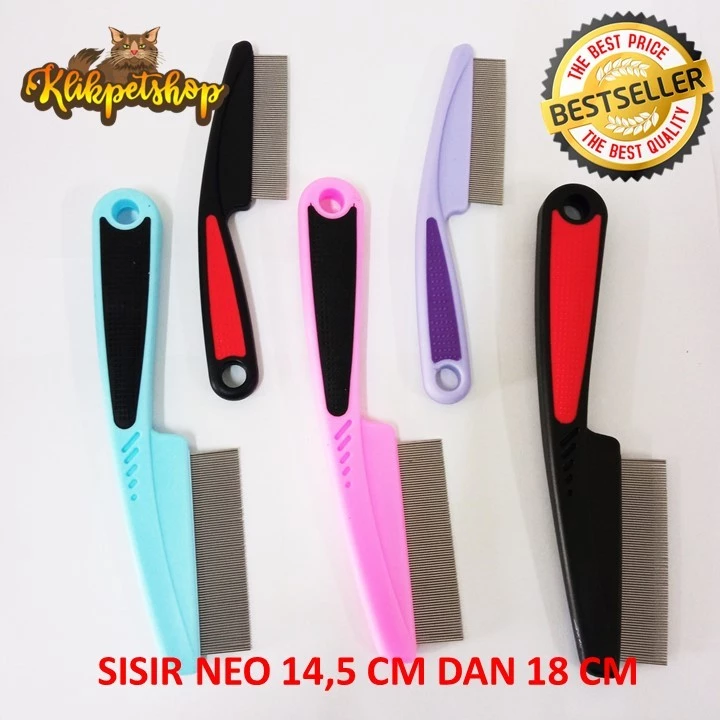 Sisir Kutu Anjing Kucing Kelinci (Produk Berkualitas)