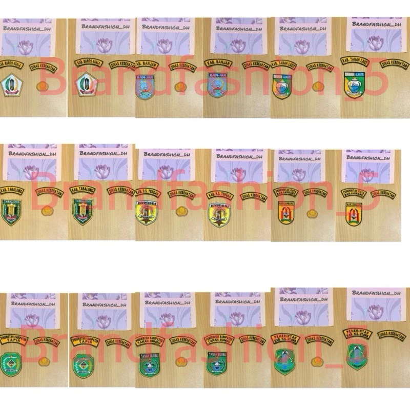 (Ready)Paket Lambang Badge Dinas Kesehatan | Pemda Tabalong | Hulu Sungai Utara | Hulu Sungai Tengah | Tapin | Kab Banjar | Banjarbaru | Barito Kuala | Tanah Laut | Tanah Bumbu | Balangan | Kotabaru | Banjarmasin