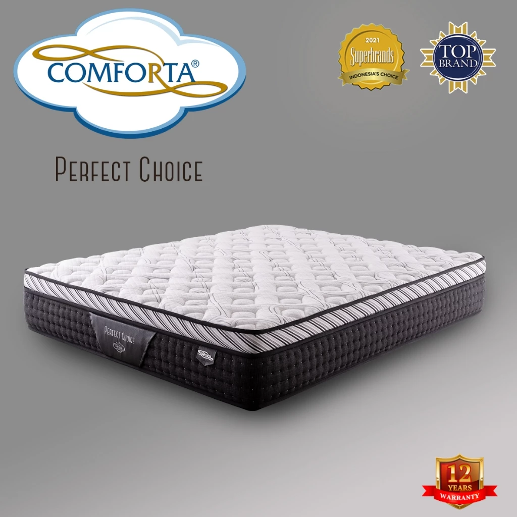 Comforta Kasur Springbed Perfect Choice | Matras 90 100 120 160 180 200 - 200x200 | SP Mattress