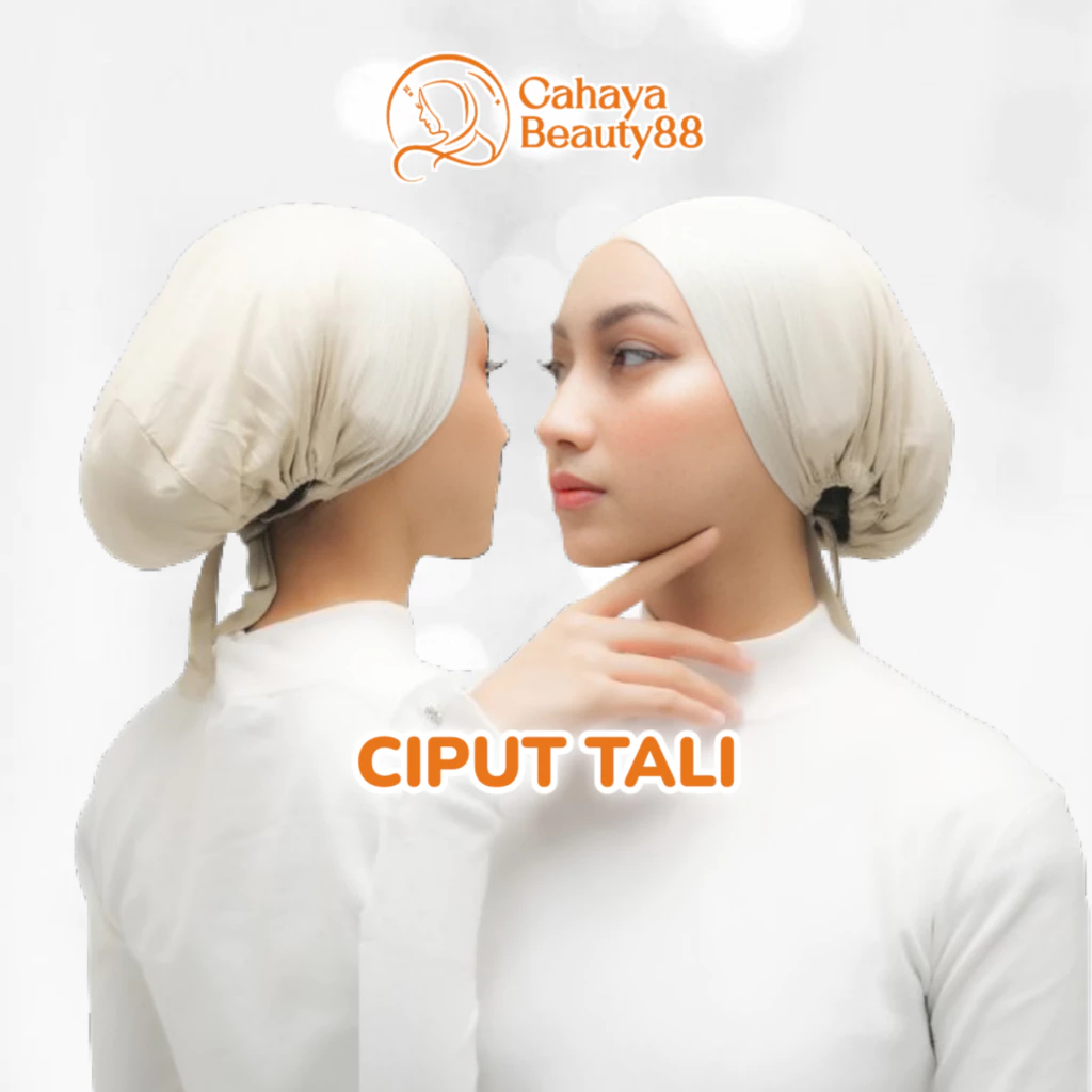 Ciput Tali Kaos Rayon / Ciput Arab / Ciput Inner Kaos Premium - Warna Lengkap