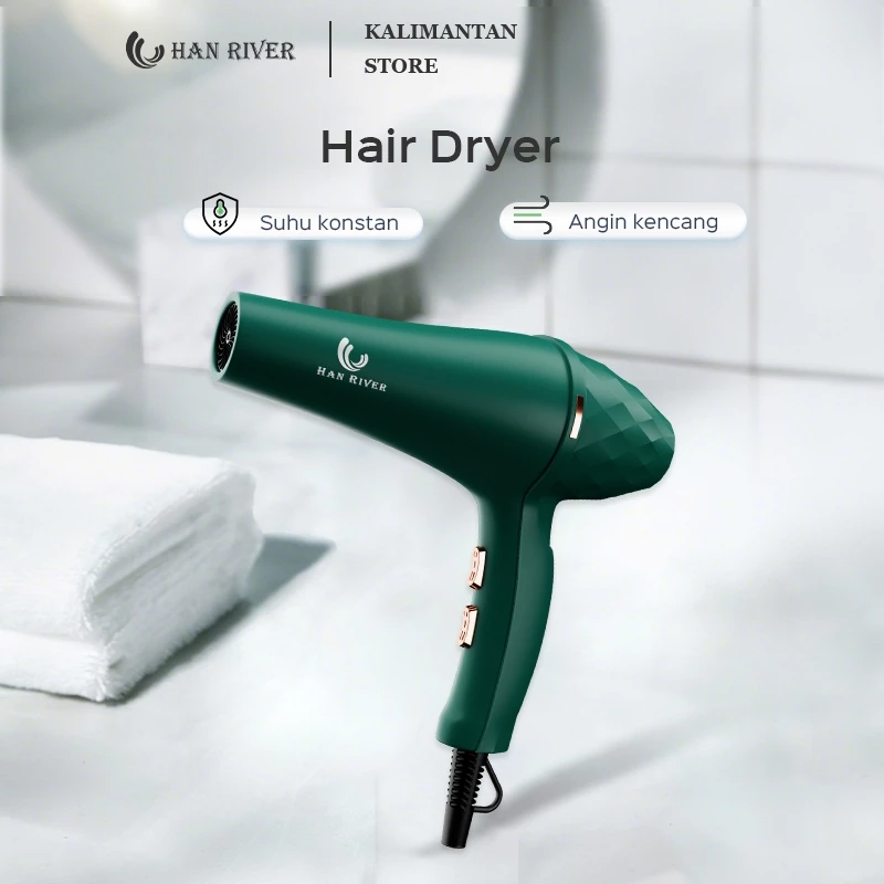 [Pengiriman dari Banjarmasin]HAN RIVER Hair Dryer Pengering Rambut /Perawatan Rambut
