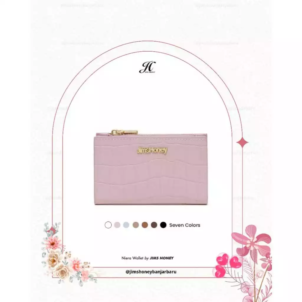 NIERA WALLET DOMPET LIPAT WANITA JIMS HONEY BANJARBARU (BISA COD)