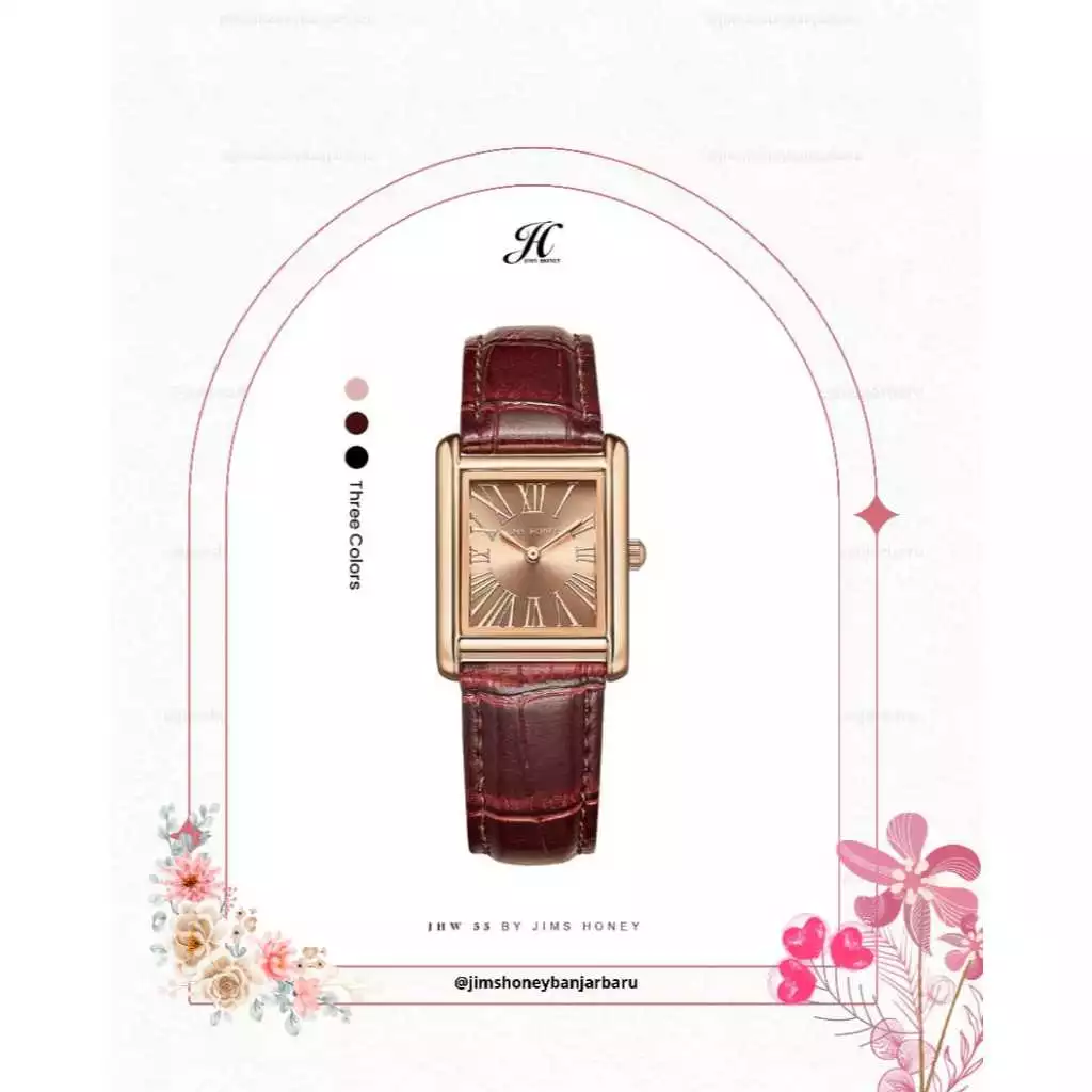 JHW 55 JAM TANGAN WANITA JIMS HONEY BANJARBARU (BISA COD)