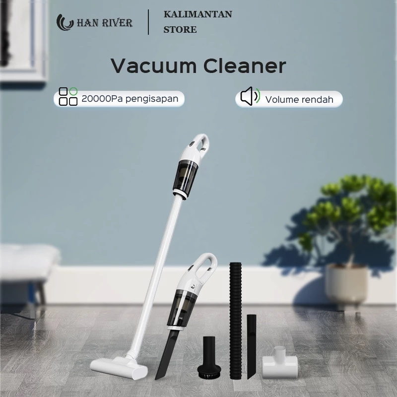 Pengiriman Dari Banjarmasin]HAN RIVER Vacuum Cleaner Portable 20000Pa/5in1 Penyedot Debu Multifungsi