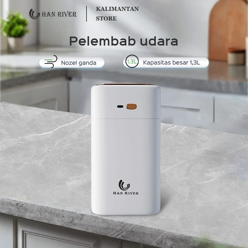 [Pengiriman dari Banjarmasin]HAN RIVER Humidifier 1.3L Diffuser Aromatherapy Machine/Air Purifier