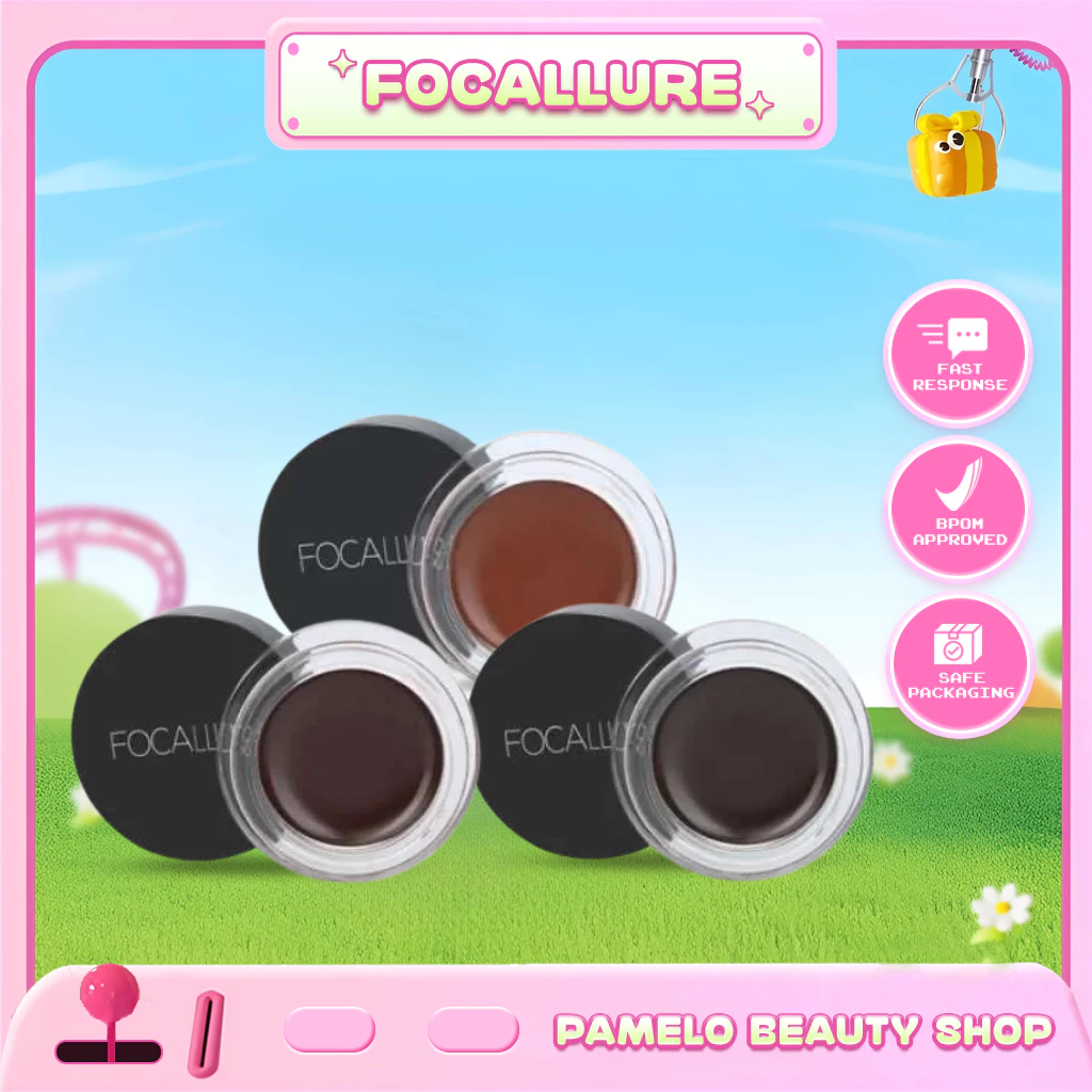 ❤️ Pamelo ❤️ FOCALLURE Eyebrow Cream Gel Quick Dry Pensil Alis FA23 - Kosmetik Mata Waterproof