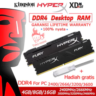 RAM Kingston HyperX Fury DDR4