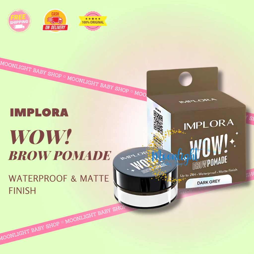 Implora Wow Brow Pomade Alis BPOM