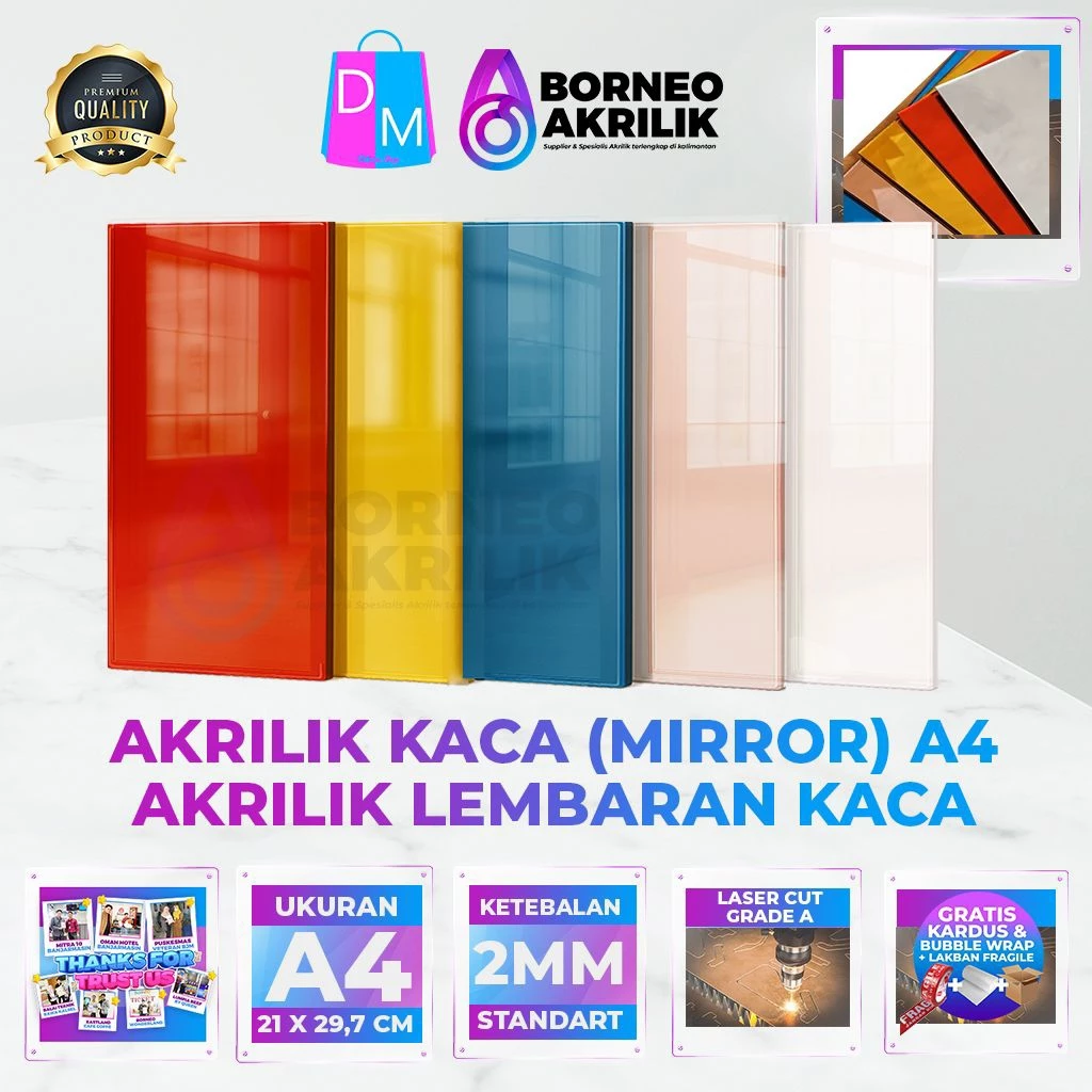 AKRILIK KACA MIRROR A4 2MM AKRILIK LEMBARAN KREASI AKRILIK BORNEO AKRILIK DILEMASHOP LIFEHAUSE AKRILIK BANJARMASIN AKRILIK BANJARBARU AKRILIK KALSEL STANDING AKRILIK TENT HOLDER WADAH BROSUR MEDIA PROMOSI PERLENGKAPAN USAHA