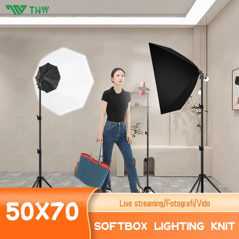 04. Softbox Lighting Lampu Studio