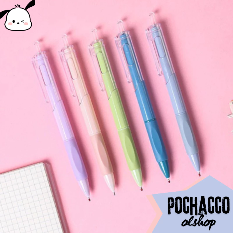 Pulpen Gel Mekanik Cepat Kering Pulpen Student 0.5mm Alat Tulis Kantor&Sekolah Pen Gel 0.5mm PNM001