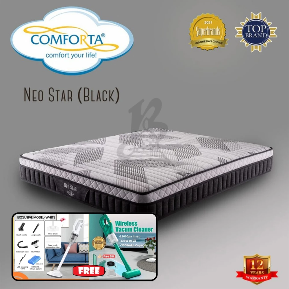 Comforta NeoStar SPRINGBED HANYA MATRAS Rp1.905.000 BONUS DISKON TAMBAHAN