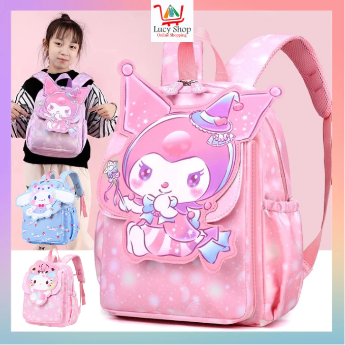 Tas Anak Fashion Ransel Sekolah PAUD TK Backpack Import Karakter Sanrio