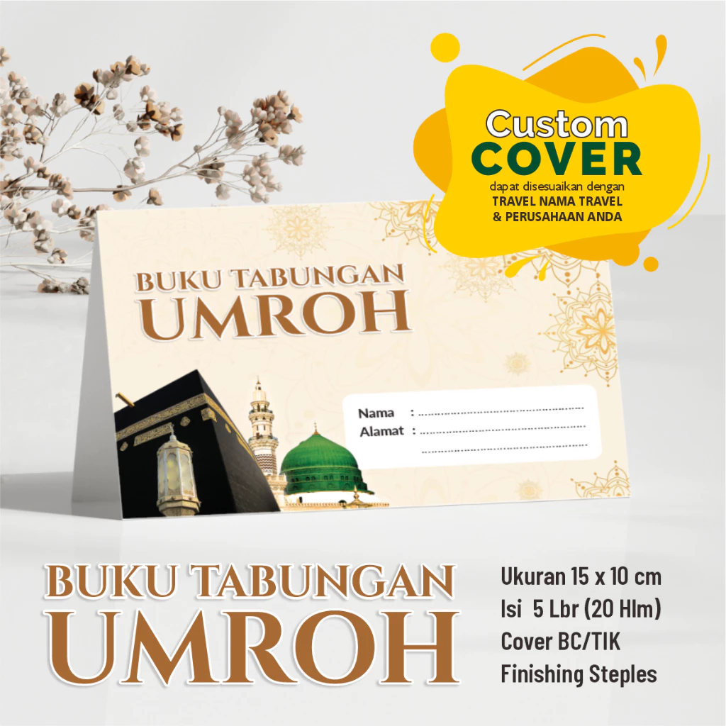 SQUEEZY Sampul Coklat KWARTO Sampul Buku Samson Ukuran Kecil