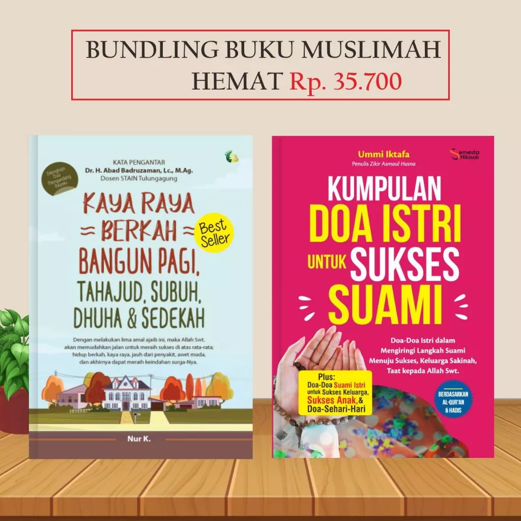 Buku BUNDLING KAYA RAYA Berkah Bangun Pagi