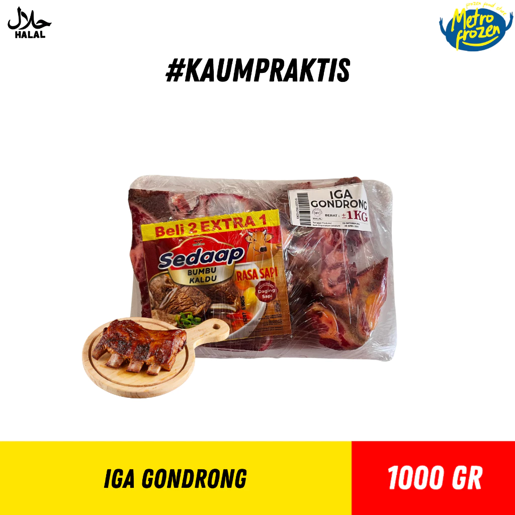 SARANA Iga Gondrong 1kg// iga gondrong instan Banjarmasin// iga gondrong