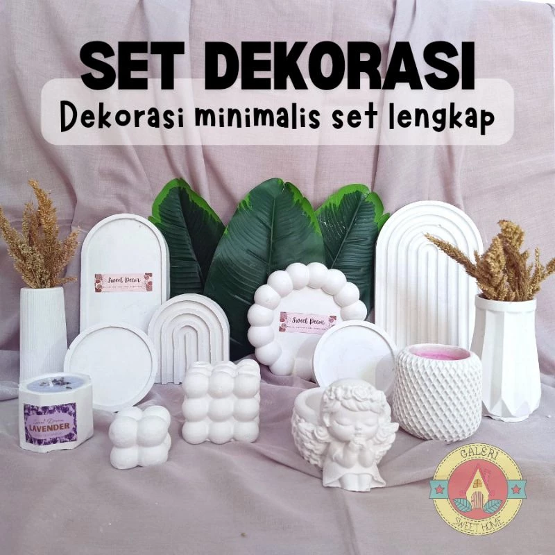 23. Set Foto Produk Dekorasi Lengkap Properti Ngonten